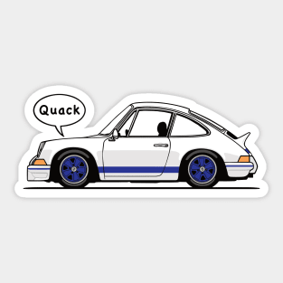 Quack 911 Sticker